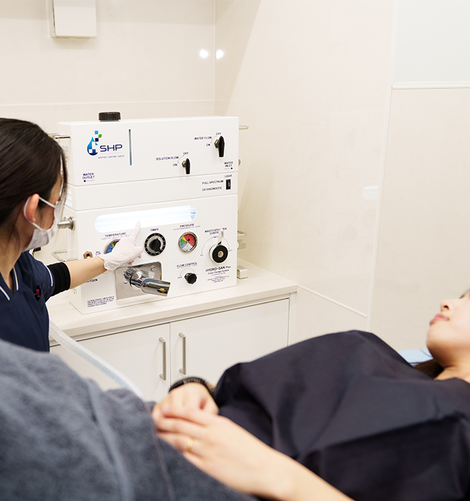 腸から、整える医療機関で行う安心の腸内洗浄